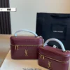 YSL Mini Black Leather Tote Bag Style 0110