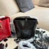 YSL Kate Black Leather Top Handle Bag