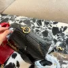 YSL Kate Black Leather Top Handle Bag