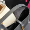 YSL Black Leather Hobo Bag